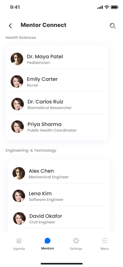 FutureForge Mentor Connect