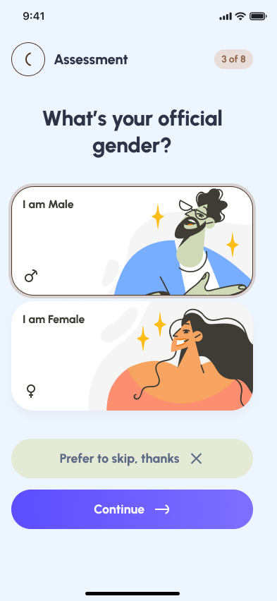 FutureForge Mindfulness Screen